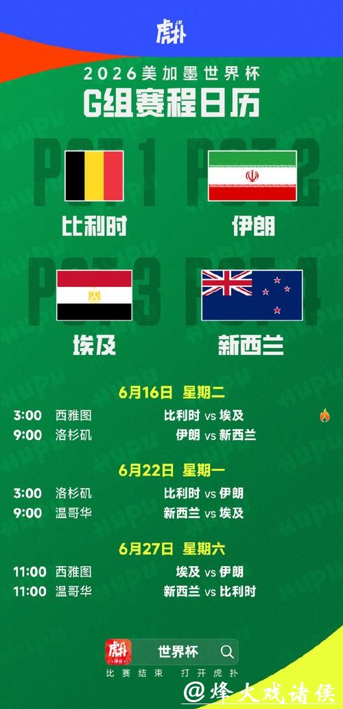 世界杯赛程公布时间安排表